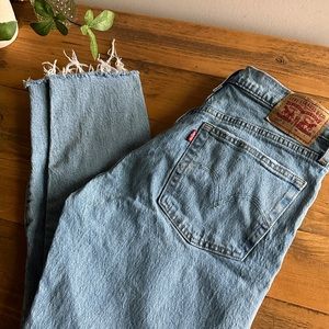 Levi's Jeans Levi’s 501’s Skinny Filiforme Blue Jeans - Size 26